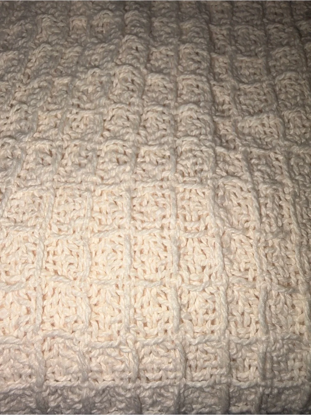Room Essentials Twin 100% Cotton Blanket in Cream + A GIFT 🎁